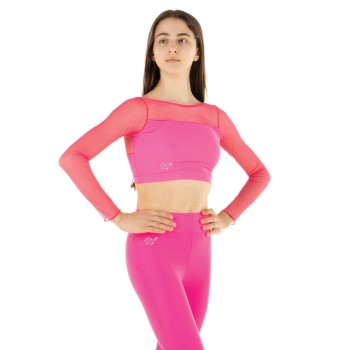 Crop Top Fucsia Fluo