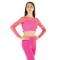 Crop Top Fucsia Fluo