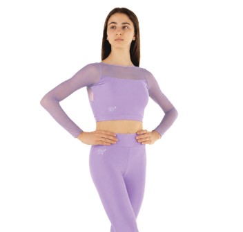 Crop Top Lilla