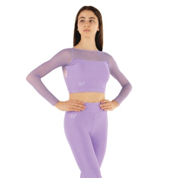 Crop Top Lilla