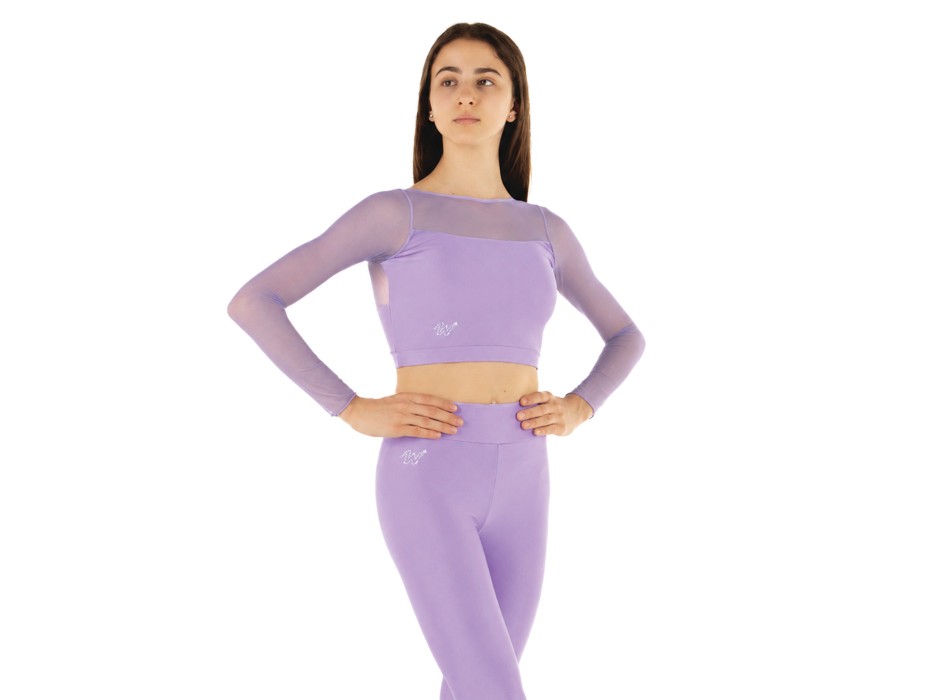 Crop Top Lilla