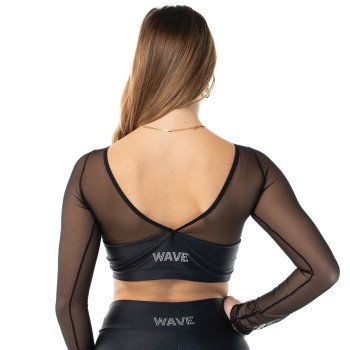Crop Top Nero