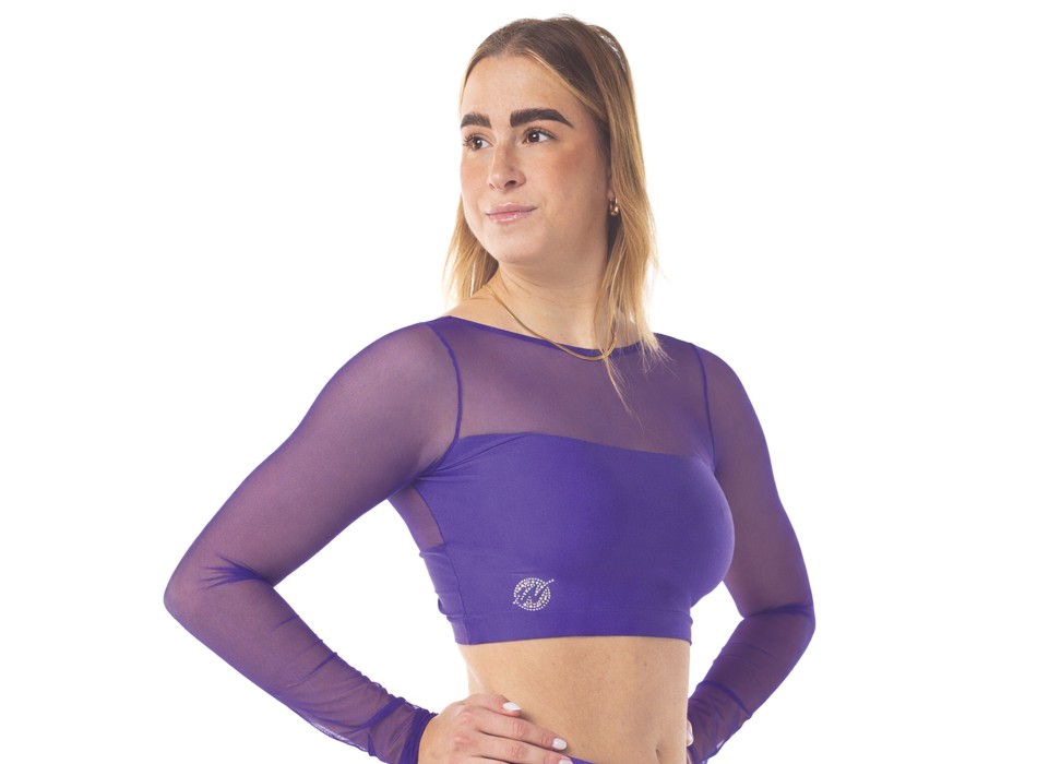 Crop Top Nero