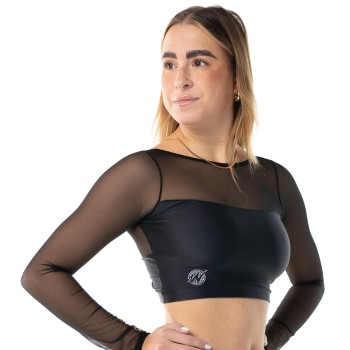 Crop Top Nero