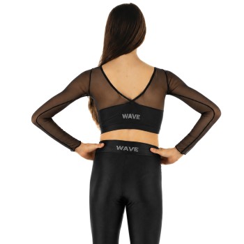 Crop Top Nero