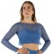 Crop Top Rete Avio