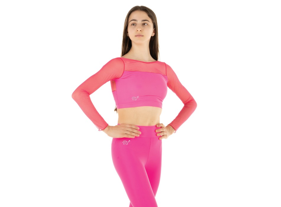 Crop Top Rosa Confetto