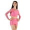 Crop Top Rosa Confetto Bambina