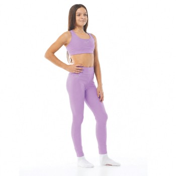 Leggings Basic Lilla