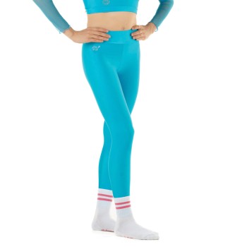 Leggings Basic Turchese