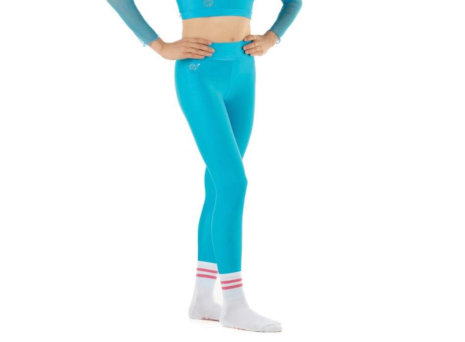 Leggings Basic Turchese