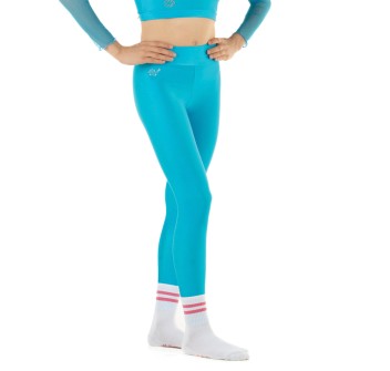 Leggings Basic Turchese