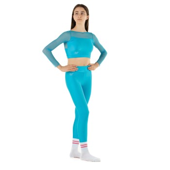 Leggings Basic Turchese