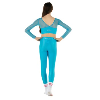 Leggings Basic Turchese