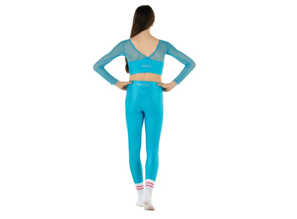 Leggings Basic Turchese