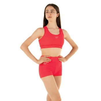 Shorts Rosso Fluo