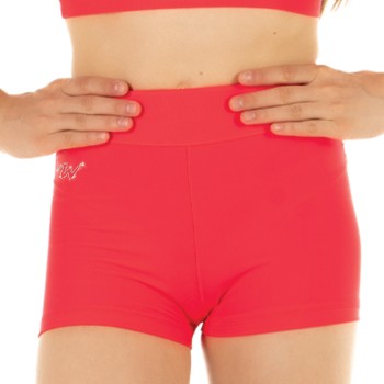 Shorts Rosso Fluo