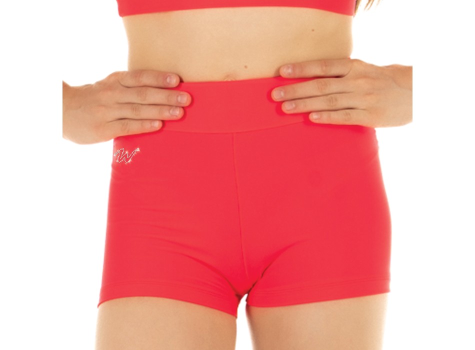 Shorts Rosso Fluo