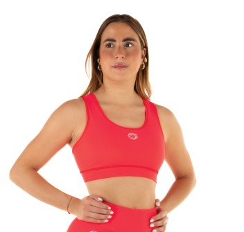 Top America Rosso Fluo