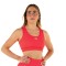 Top America Rosso Fluo