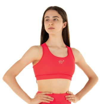 Top America Rosso Fluo