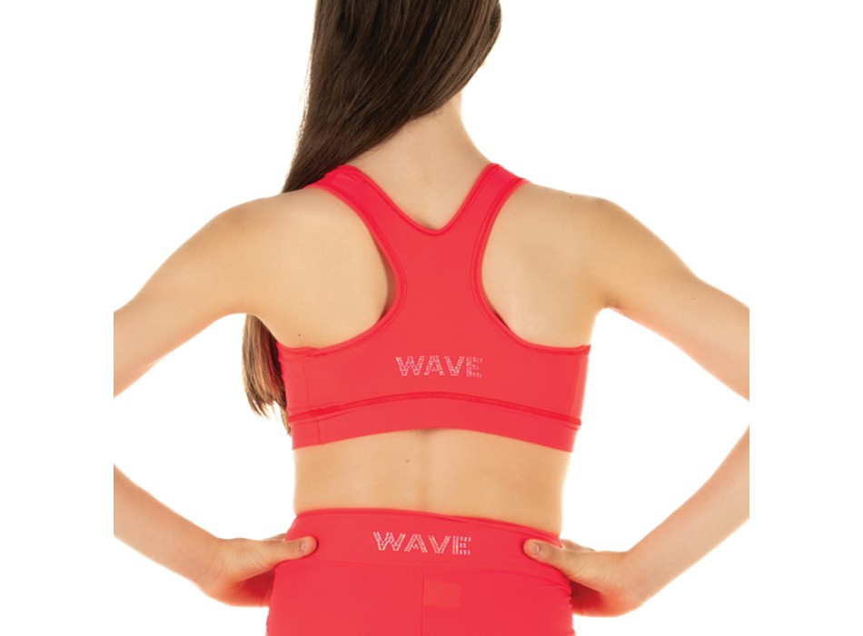 Top America Rosso Fluo