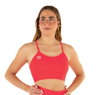 Top Emma Rosso Fluo