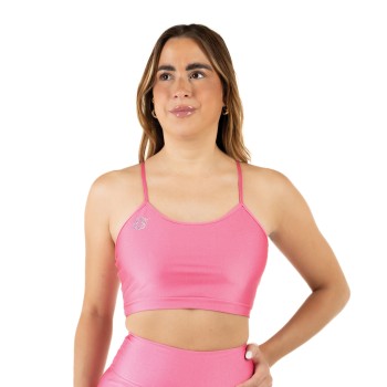 Top Emma Rosso Fluo