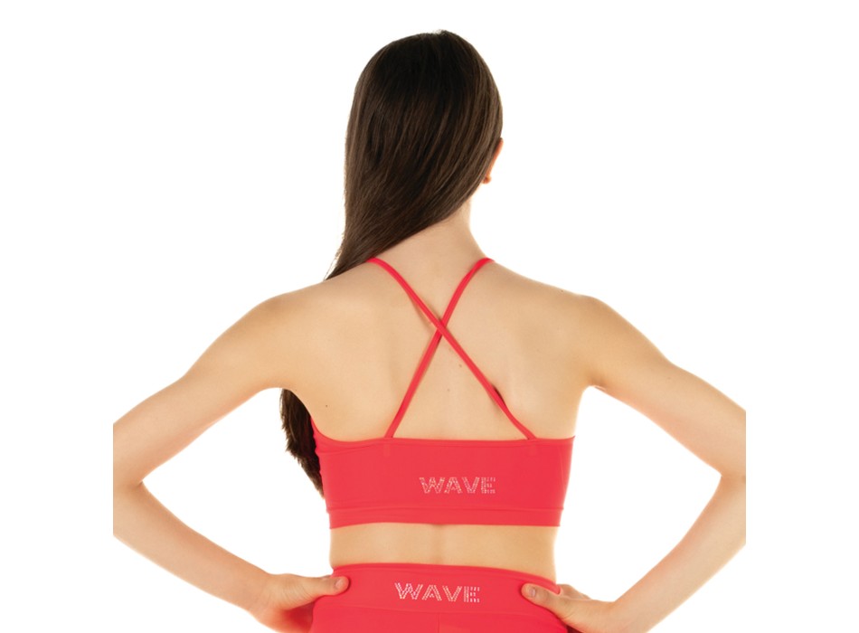 Top Emma Rosso Fluo